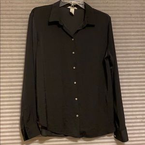 H&M Midnight Blue Blouse